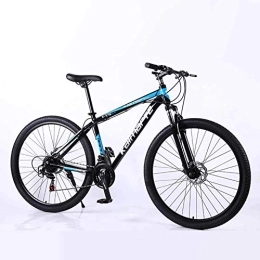 WEHOLY Fahrrad Mountainbike Dual Suspension Herren Fahrrad 21 Geschwindigkeiten 29 Zoll Aluminiumrahmen Fahrrad Scheibenbremsen, blau