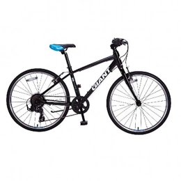WEIZI Mountainbike WEIZI Aluminium 24 Zoll 7-Gang-Licht bewegliches Fahrrad, Stdtische Pendler, Hhe 135-150 cm, Primr-Straen-Fahrrad Buena Bicicleta de carretera prctica (Color : Black, Size : 7-Speed)