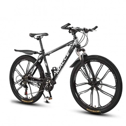 WGXY Fahrräder WGXY Faltbares Mountainbike, Hardtail-Mountainbike aus Kohlenstoffstahl, MTB-Fahrrad mit Speichenrad, Straßenrennen mit doppelter Stoßdämpfung, Grau, 26 inch 21 Speed