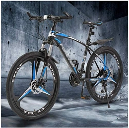 WSJYP Fahrräder WSJYP Adult Mountainbike 26 / 24 Zoll Herren Hardtail-Fahrrad aus Kohlenstoffhaltigem Stahl, 21 / 24 / 27 / 30 Speed ​​Vorderradaufhängung Speichen Tragbares Fahrrad, 21 speed-26 Inch