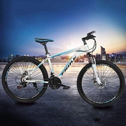 WXCCK Mountainbike 26-Gang-Doppelscheibenbremse Stoßdämpfer Mountain Bike Aluminiumlegierung Mit Hohem Kohlenstoffstahlkörper 21 Geschwindigkeit Für Die Täglichen Reisen Und Radfahren
