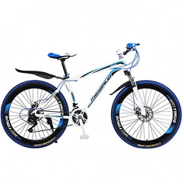 WXX Fahrräder WXX 350W 26 Zoll mit Variabler Geschwindigkeit Mountainbike Dual-Disc Brake Shock Absorptionmal und weiblich Erwachsene Aluminiumlegierung Off-Roadbicycle, Blau, 21 Speed