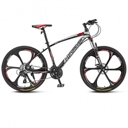 WYZQ Fahrräder WYZQ Mountain Bikes, 24-Zoll-6-Spoke / 10-Speichen-Rder, Doppelscheibenbremse, Vorderradgabel Stodmpfender Anti-Rutsch, Leicht High Carbon Stahlrahmen, B, 21 Speed