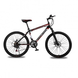XER Fahrräder XER Herren-Mountainbike, 24-Gang-Aluminiumrahmen (26 Zoll), voll einstellbare vordere Federgabeln, Fahrrad-Scheibenbremsen, Red, 24speed