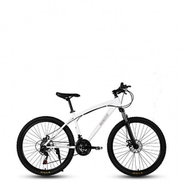 XGYUII Fahrräder XGYUII Leichter Rahmen Aus Kohlenstoffhaltigem Stahl Tragbar 21 Sportfahrräder Mit Variabler Geschwindigkeit Unisex-Stoßdämpfung Mountain Cross Country Bike 24-Zoll-Rad Für Erwachsene
