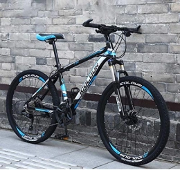 XWLCR Fahrräder XWLCR 26" 24-Gang Mountainbike für Erwachsene, Leichtes Aluminium Full Suspension Rahmen, Federgabel, Scheibenbremse, B1, 24Speed