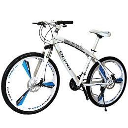 YANGSANJIN Fahrräder YANGSANJIN 26-Zoll-Mountainbikes, kohlenstoffreicher Stahl, verstellbares Doppelscheibenbremsen-Sitzrad, geeignet für Studenten, Radfahrer, 21-Gang