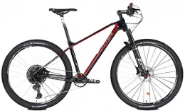 YANQ Fahrräder YANQ Mountain Bike Carbon-Faser, 27, 5 Zoll 12 bis GX mit variabler Drehzahl Geschwindigkeit Doppelscheibenbremse für Männer und Frauen Erwachsene Fahrräder Klettern Rennen im Freien, D, *.
