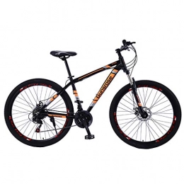 YAOXI Fahrräder YAOXI 29 Zoll Mountainbike Fahrrad Mit Gabelfederung Variable Geschwindigkeit Scheibenbremssystem Aluminiumrahmen Schwammsattel Kinderfahrrad Jungen-Mädchen MTB, Orange
