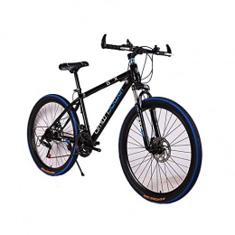 YGRSJ Fahrräder YGRSJ 26 '' Mountainbike, 24-Gang Mountainbike Doppelscheibenbremse 17"Aluminiumrahmen mit Scheibenbremsen wei / schwarz, Black
