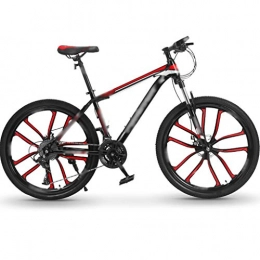 YHRJ Fahrräder YHRJ Mountainbike Unisex Rennräder, Stoßdämpfer-Fahrrad Für Erwachsene Mit Variabler Geschwindigkeit, 24 Spd / 24 Zoll, MTB-Stahlrahmen Mit Hohem Kohlenstoffgehalt
