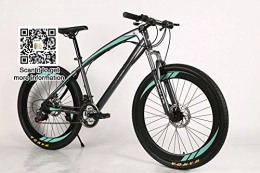 Yoli Mountainbike Yoli® 66 cm 21 Speed drehzahlveränderbaren Bike Langlauf Mountain Bike, Mountainbike, Student Bike, Boy Fahrrad oder Girl Bike, grün