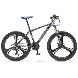 YXFYXF Fahrräder YXFYXF Dual Suspension Full Suspension Mountainbike, Off-Road Mountainbikes, 30-Gang-verstellbares Rennrad, 3 Messer (Color : Blue, Size : 26 inches)