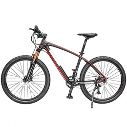 ZHIFENGLIU Fahrräder ZHIFENGLIU Erwachsenes Mountainbike, 29-Zoll-27-Gang-Hochgeschwindigkeits-Kohlefaser-Scheibenbremse Mit Vollfederung (Rot)