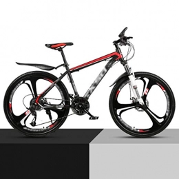 ZRN Fahrräder ZRN Mountainbike Fahrrad 27-Gang-Stahlrahmen mit hohem Kohlenstoffgehalt und Doppelscheibenbremse Fahrrad Freizeit Damen- und Herrenfahrrad Pendlerfahrrad