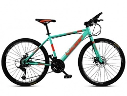 ZXGQF Fahrräder ZXGQF Rennrad, Herren-Rennrad mit Doppelscheibenbremse, Rennrad mit hohem Kohlenstoffgehalt, City Utility Bike (C, 24 inches / 21 Speed)