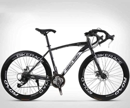 Aoyo Rennräder 26-Zoll-Straßen-Fahrrad, 27-Speed ​​Bikes, Doppelscheibenbremse, High Carbon Stahlrahmen, Straßenfahrradrennen, Männer und Frauen nur for Erwachsene (Color : D)