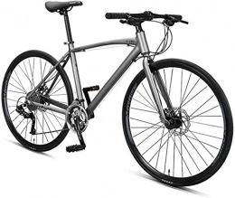 Suge Rennräder 30 Speed Rennrad Erwachsene Pendler Fahrrad Leichte Aluminium-Straen-Fahrrad-Mnnliche und weibliche Studenten Fahrrad, for Outdoor-Sport, Bewegung (Color : Black)