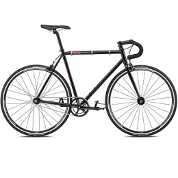 Fuji Rennräder 700c Fixie Fuji Track Singlespeed Bike, Rahmengrösse:43 cm, Farbe:Black / Red. Blue / Black