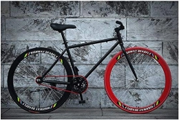 Aoyo  Aoyo Reverse-Bremsanlage, Fahrrad, Fahrräder, Rennrad, Fahrrad, 26 Zoll, Single Speed, Fahrrad, High Carbon Stahl, Fixed Gear, Fahrräder, Männer Frauen Universal- (Color : Cyan)