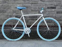 Aoyo Rennräder Aoyo Straßen-Fahrrad, 26-Zoll-Bikes, Reverse-Bremsanlage, High Carbon Stahlrahmen, Straßenfahrradrennen, Männer und Frauen Erwachsener, (Color : B)