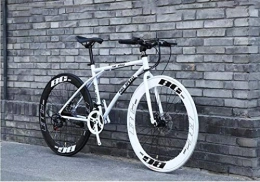 Aoyo Rennräder Aoyo Straßenfahrräder, 24-Gang 26-Zoll-Bikes, nur for Erwachsene, High Carbon Stahlrahmen, Straßenfahrradrennen, Wheeled Doppelscheibenbremse for Fahrräder (Color : Black)