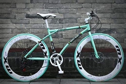 baozge 26-Zoll-Rennräder 24-Gang-Fahrräder Herren und Damen Nur für Erwachsene Hochkarbon-Stahlrahmen Rennrad Rennrad