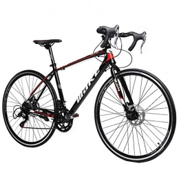 BCX Rennräder BCX Adult Rennrad, Jungen Mädchen 14-Gang Leichtes Aluminium Rennrad, Doppelscheibenbremse Rennrad, 700C Räder, Rot, rot