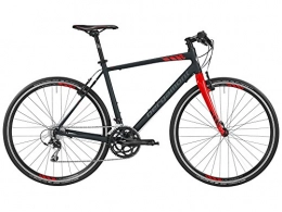 Rennräder Bergamont Sweep 8.0 Fitness Bike Fahrrad schwarz / rot 2016: Größe: 56cm (178-186cm)