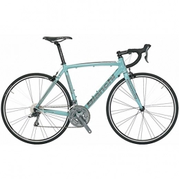 Bianchi Fahrräder Bianchi – Fahrrad Nirone 7 Claris Celeste Weiß Schwarz – Rahmengröße: 55
