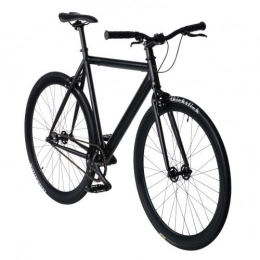 bonvelo Rennräder bonvelo Singlespeed Fixie Fahrrad Blizz Back to Black (XL / 59cm für Körpergrößen ab 181cm)