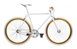 Cheetah Rennräder CHEETAH 3.0 Fahrrad mit starrem Gang L weißgold