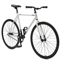 Critical Cycles Fahrräder Critical Cycles 2321 Harper Coaster Fixie-Eingang-Pendlerrad mit Rücktrittbremse - Weiß / Schwarz, 49 cm, small