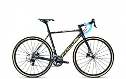 Focus Fahrräder Cyclocross Roadbike Focus MARES CX Shimano 105 22 Gang CARBON, Rahmenhöhen:51;Farben:carbon / liteblue(cream)