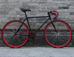 ETWJ Straßen-Fahrrad, 26-Zoll-Bikes, Reverse-Bremsanlage, High Carbon Stahlrahmen, Straßenfahrradrennen, Männer und Frauen Erwachsener (Color : Z)