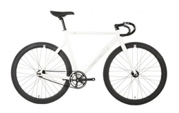 FabricBike  FabricBike Air+ - Fahrrad Fixie, Starre Nabe, Fixed Gear, Single Speed, Aluminiumrahmen, ca. 8, 5 kg (Air+ White, S-49)