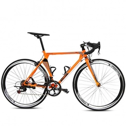 XDOUBAO Rennräder Fahrrad Fahrrad Mountainbikes hometrainer fahrrad elektrisches Fahrrad Rennrad Retro 14-Gang Outdoor Sport Radfahren Rennrad-Eine Orange