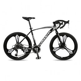 XIAXIAa Fahrräder Fahrrad, Rennrad, 27-Gang-Rennrad aus Kohlenstoffstahl, Sport-Hybrid-Rennrad für Erwachsene, 700C-Rad, nicht leicht zu verformen oder zu verblassen, Doppelscheibenbremse / C / 160x85cm