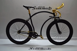 Cicli Ferrareis Fahrräder Fixed Bike Single Speed Fahrrad Single Speed Fixie Singlespeed Fixie Gold