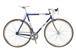Unbekannt Fahrräder GIOS Erwachsene Fahrrad Vintage Pista, Blue, 520