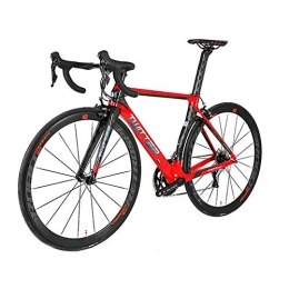 GUNAI Carbon Rennrad, 8,5 kg superleicht Kohlefaser Rennrad 700C Shimano 105 R7000 22-Gang-Kettenschaltung Rennräder