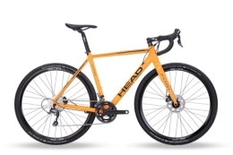 HEAD Fahrräder HEAD Unisex – Erwachsene Picton 1.0 Gravelbike, matt orange, 50