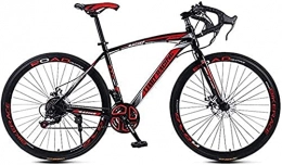 JIAWYJ Rennräder JIAWYJ YANGHAO-Mountainbike für Erwachsene- Rennrad, Full Suspension Road 700c Radfahrrad, 21 Geschwindigkeit? Scheibenbremsen, Rennrad für Männer und Frauen (Farbe: d) DGZZXCSD-1 (Color : A)
