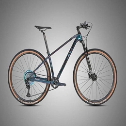 JKAINI Fahrräder JKAINI Off-Road-Mountainbike, Leichte Stoßdämpfung 22-Speed ​​Bikes Carbon Fiber-Rahmen Für Männer Und Frauen Erwachsener Color Changing Black Mark- 27.5x19 inches