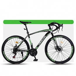 JLRTY Fahrräder JLRTY Mountainbike Bergfahrräder 26" Zoll MTB Bike 24 / 27 Geschwindigkeit Leichte Carbon-Stahlrahmen Federung Vorne Scheibenbremse (Color : C, Size : 24speed)