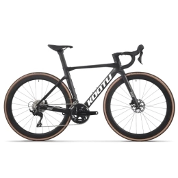 KOOTU Rennräder KOOTU Carbon-Rennrad, leichtes Vollcarbon-Scheibenbrems-Rennrad mit Shimano R7120 24-Gang-Gruppensatz und hydraulischer Scheibenbremse für Erwachsene.
