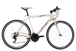 KS Cycling Rennräder KS Cycling Fitnessbike 28'' Lightspeed weiß Alu-Rahmen RH 54 cm