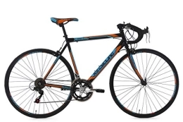 KS Cycling Fahrräder KS Cycling Rennrad 28'' Piccadilly schwarz-orange-blau RH 56 cm