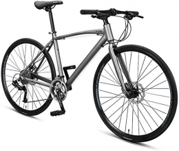 LAMTON Fahrräder LAMTON 30 Speed Rennrad Erwachsene Pendler Fahrrad Leichte Aluminium-Straen-Fahrrad-700 * 25C Rder Rennrad Herrenrad for einen Weg, Trail und Gebirge (Farbe : Schwarz)