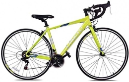 LAZNG Rennräder LAZNG Rennrad 21 Geschwindigkeit Erwachsene Straen-Fahrrad-Doppel-V Bremse 700C Rder Rennrad for Sport im Freien Radfahren trainiert Reise und Pendel (Farbe : Black Yellow)